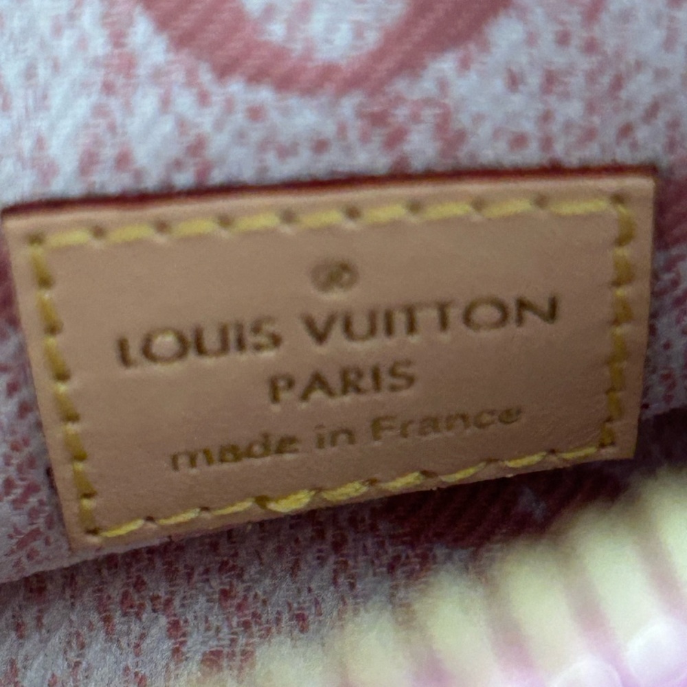 *NEW* Louis Vuitton Rose Pink Denim Nano Speedy - Picture 15 of 16